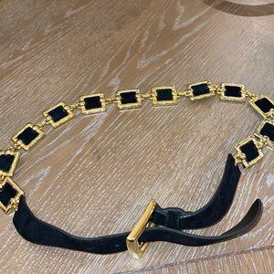 Belt made en italy, suede